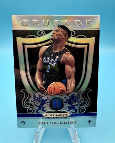 2019 Panini Prizm Draft Picks #51 Zion Williamson Prizms Silver