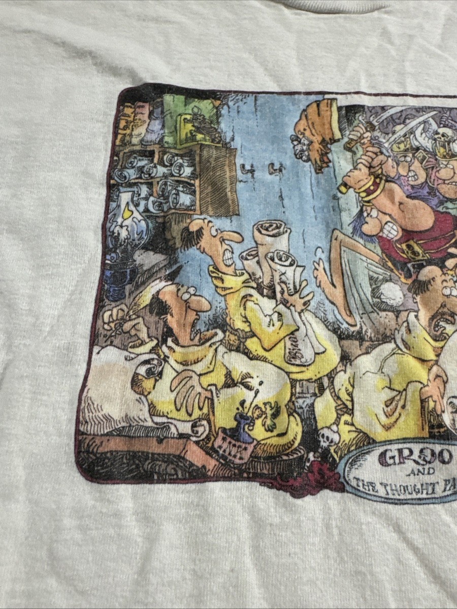 Vintage 80s Groo Comic T Shirt 1987 M? Medium? Aragones View 6
