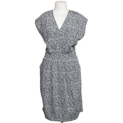 Ichi, Kleid, Größe: M, Blau/Weiß, Polyester, Print, Damen #xHa