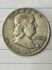 1954-d Franklin  Half Dollar