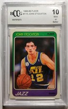 John Stockton Rookie Cards and Autographed Memorabilia Guide 20