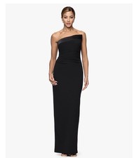 Escape Black Asymmetrical Gown