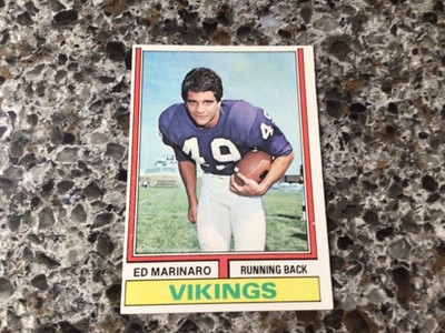 Ed Marinaro  1974 Topps rookie  #189  -exmt/nrmt  *EM5