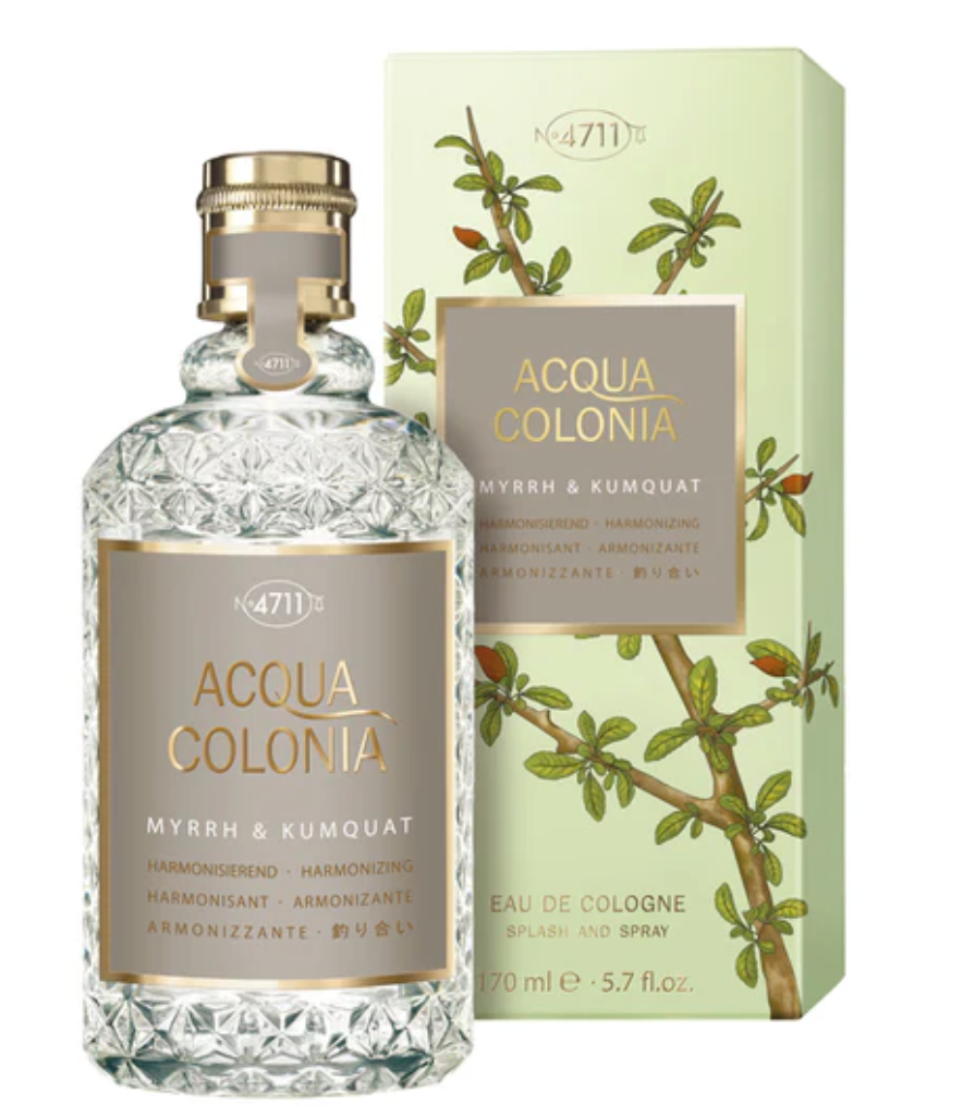 4711 Acqua Colonia Myrrh & Kumquat 170ml Eau de Cologne Spray NEW & SEALED