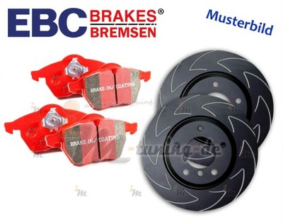 EBC Blade Black Bremsscheiben & Beläge hinten für Saab 9-3 YS3D :: 1998 >> 2002