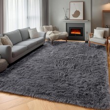 ONASAR Grey 6x9 Area Rugs for Living Room, Gray 6' x 9' Rectangular ,