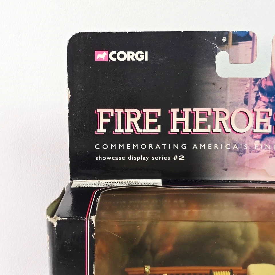 2001 Corgi Fire Heroes #2 1939 Ford V8 PUmper-Millwood Fire Dept 1:64 Diecast - Image 2 of 4