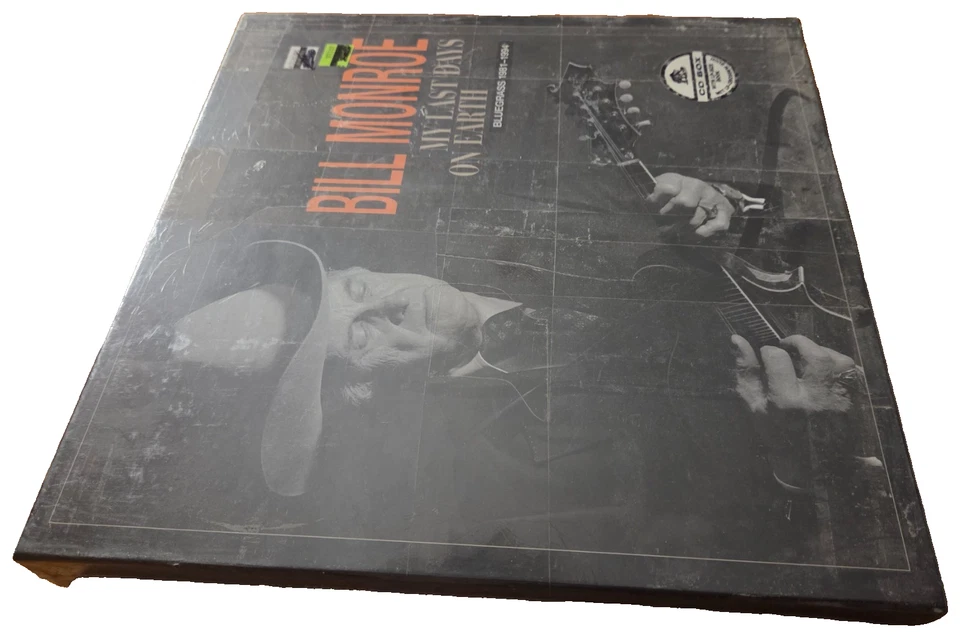 Sealed BILL MONROE MY LAST DAYS ON EARTH 1981 - 1994 BEAR FAMILY 8CD Box Set - Image 2 of 4