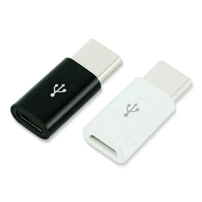 5 Pack Micro USB to Type C Adapter Converter Micro-B to USB-C Connector USA