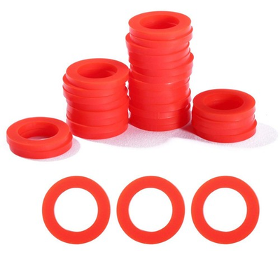 #ad Litorsnge 30 PCS Red Outdoor Garden Hose Washer Gaskets Made from Soft Silico... $8.74