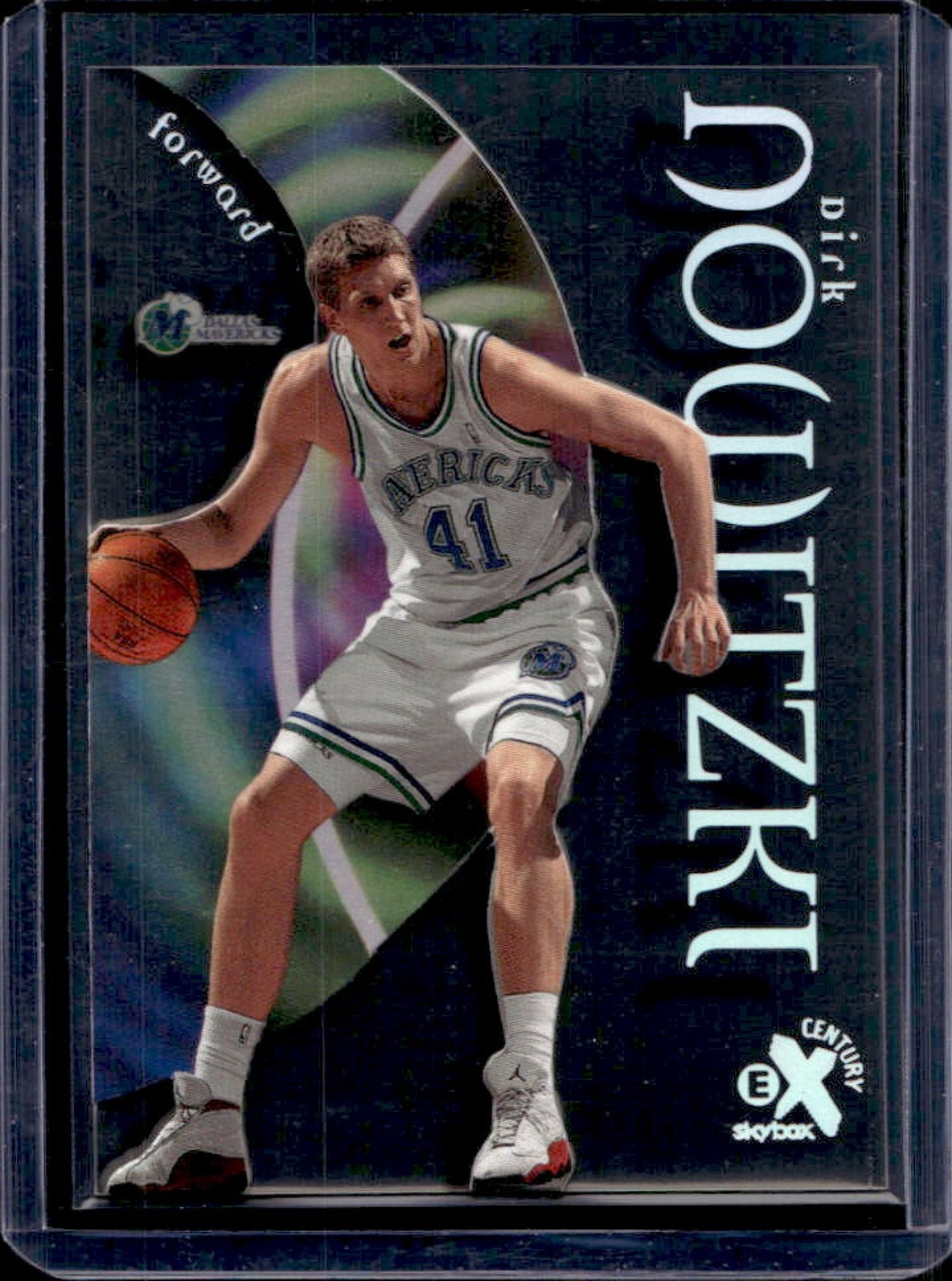 1998-99 Skybox x E-X Century Dirk Nowitzki Rookie RC #68 Mavericks