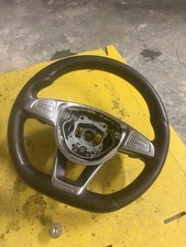 MERCEDES BENZ S-CLASS W222   MULTIFUNCTION STEERING WHEEL A0004609602  LEATHER