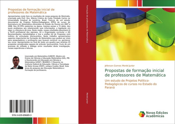 Propostas De FormaçãO Inicial De Professores De MatemáTica Jeferson Gomes Moriel-image