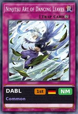 Ninjitsu Art of Dancing Leaves DABL-077 1st Edition NM DE Yu-Gi-Oh