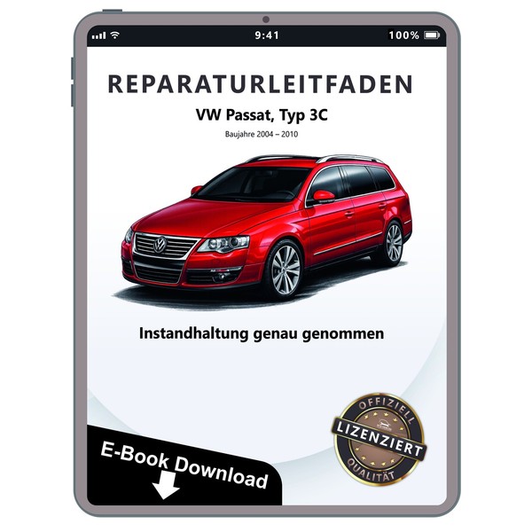VW Passat 6 2004-2010 Instandhaltung Inspektion Wartung Reparaturhandbuch E-Book-image