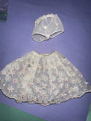Vintage Barbie Floral Petticoat Set  #921 (1959-1963) Petticoat and Panties