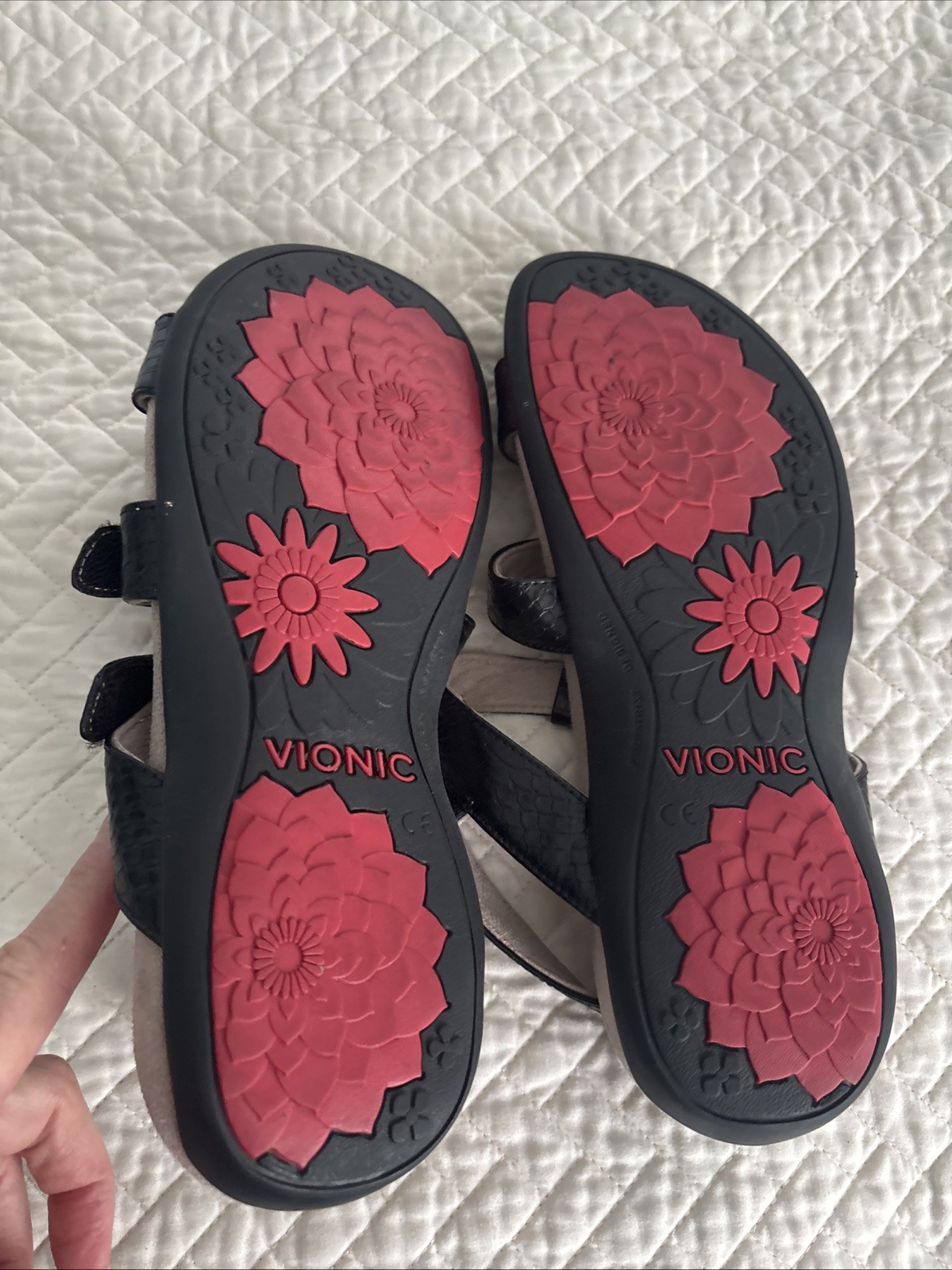 Vionic Amber Women's Adjustable Slide Sandals Siz… - image 3