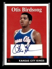 2008-09 Topps Otis Birdsong #187 1958-59 Variations Autograph Auto TV740