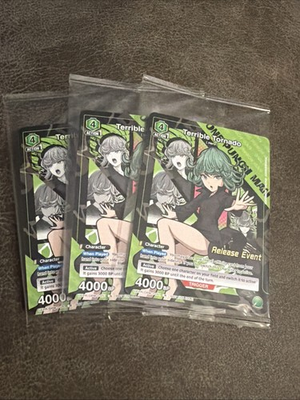 #ad #ad Union Arena Terrible Tornado One Punch Man Release Event Promo OPM 1 051 X3 $15.88