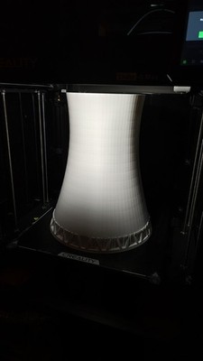 Nuclear Cooling Tower Scale Model *Large*