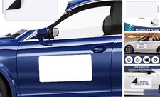 2Pcs Blank Car Magnets, 24x12 Inch Cars Door Magnet Signs Rounded 24"x12"-2P