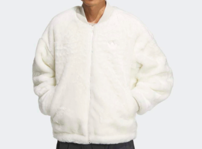 adidas / New Fur Jacket/ブルゾン/L/アクリル/WHT/JD3777// Adidas NEW Fur Jacket White JD3777 | eBay