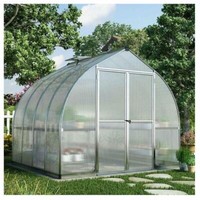 Garden Greenhouse Palram Canopia Bella Silver (Sizes 8x8ft, 8x12ft & 8x16ft)