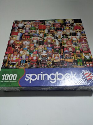 Nutcracker Collection 1000 pc Jigsaw Puzzle by Springbok NIB Sealed Christmas