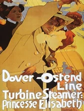 Dover-Ostend Decorative Poster Home Graphic Art. Wall Interior Design.2354