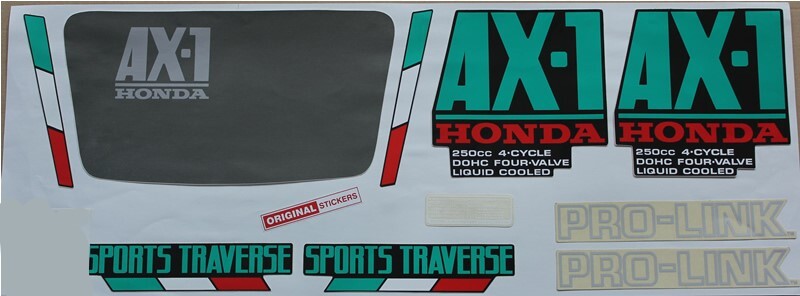 Honda NX 250 AX1 1988-93 Genuine OEM Replica full body frame