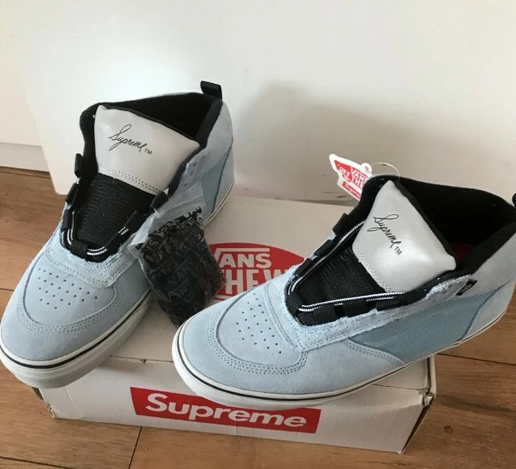 Chaussures SS11 Supreme Vans Mike Carroll cuir US 10 UK 9 EU 43 très rares baskets