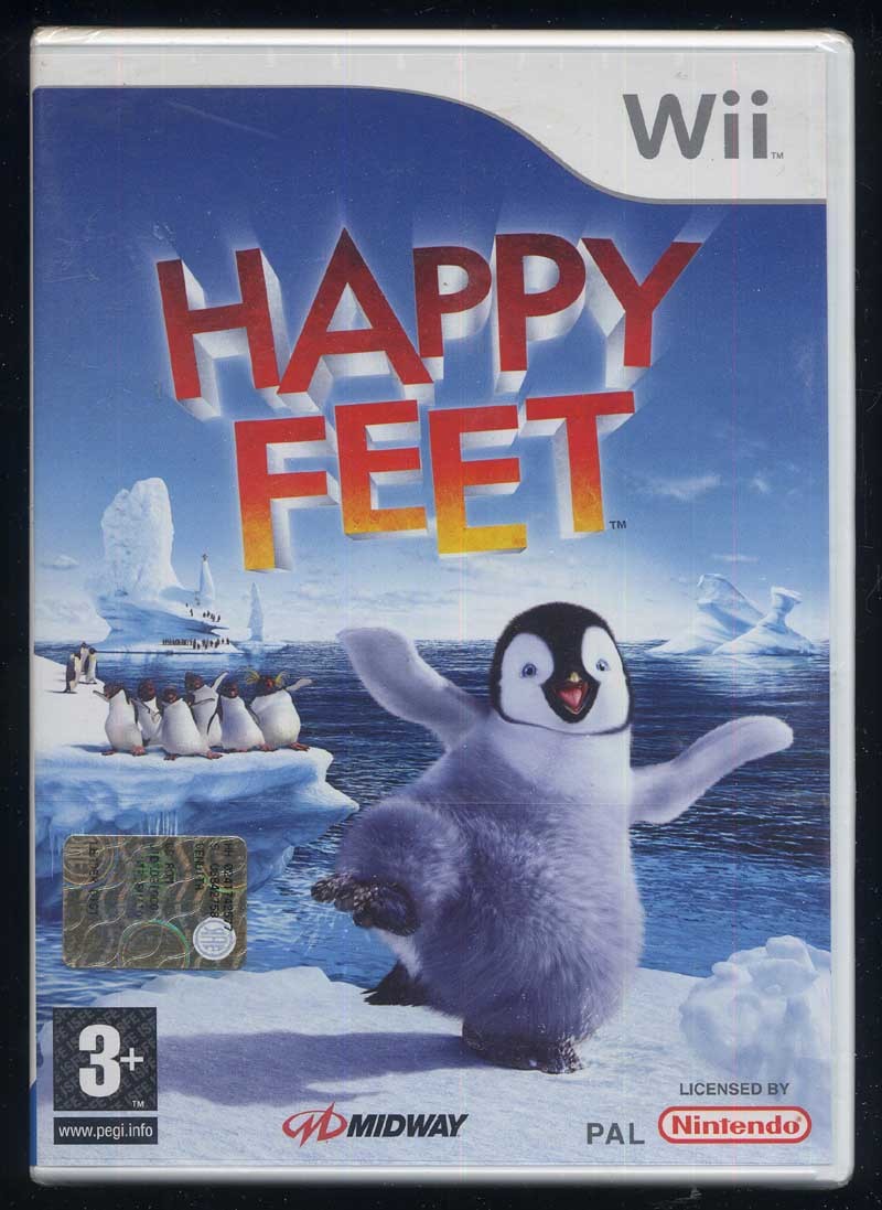 game Wii HAPPY FEET italiano - sigillato vg018