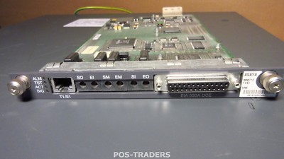AVAYA MM710 TI/EI VH5 Analog VH 51 Module Board Card- PULLED FROM AVAYA G450