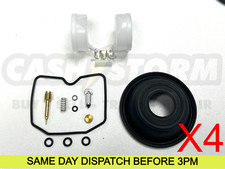 4X Kawasaki GPZ 1000R ZX1000 86-88 Carb Carburettor Diaphragm Float Repair Kit