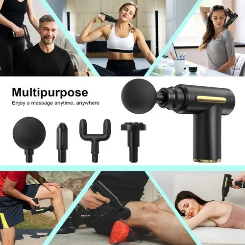 Massage Gun Deep Percussion Massager Muscle Vibration Relaxing Therapy Tissue GB - Picture 7 of 16