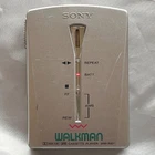 SONY WM-WE1 Silver Walkman Vintage Cassette Player Made