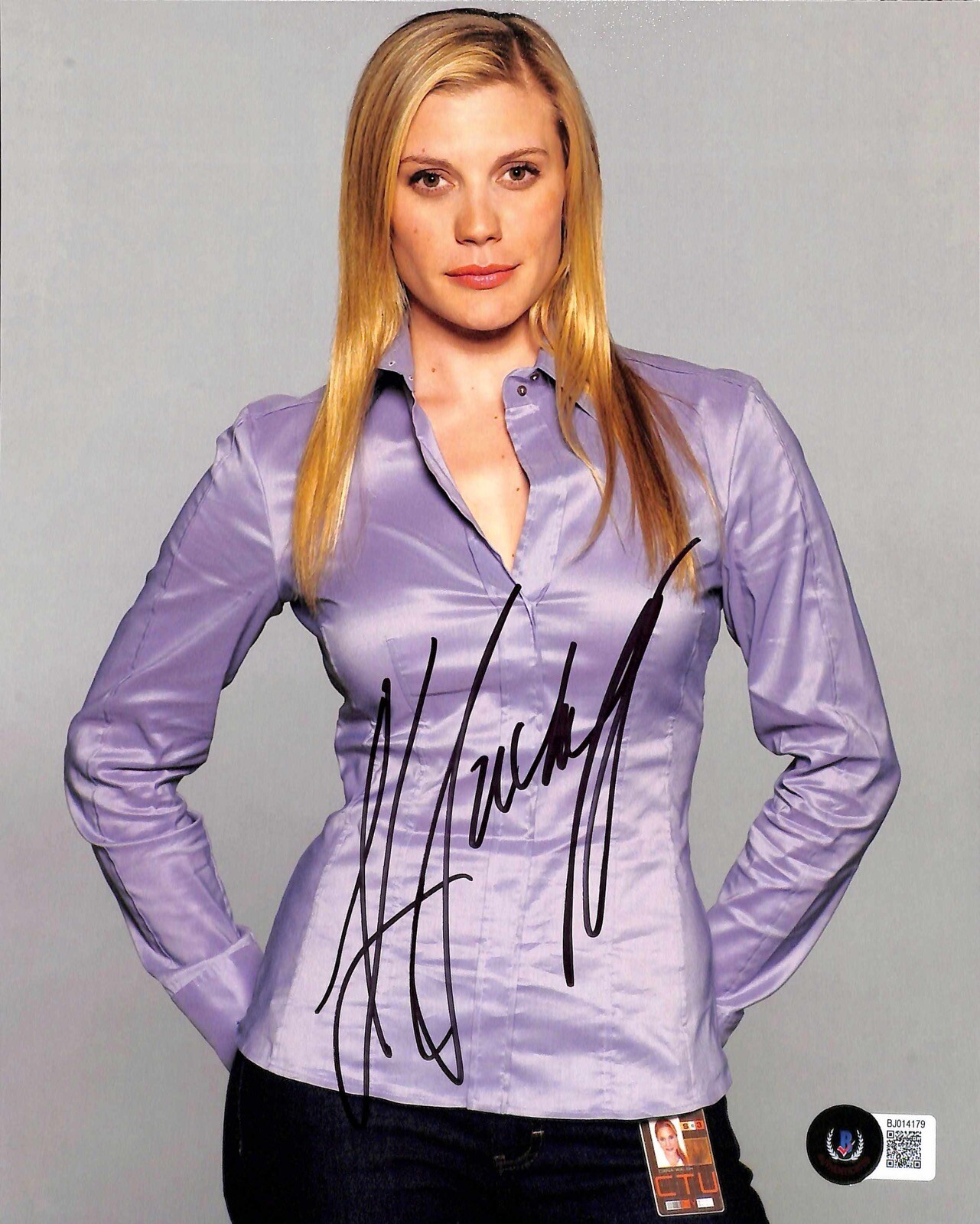 Katee Sackhoff Autographed Signed Dana Walsh 24 TV Show Auto 8x10 Photo  BECKETT, image size:1281x1599