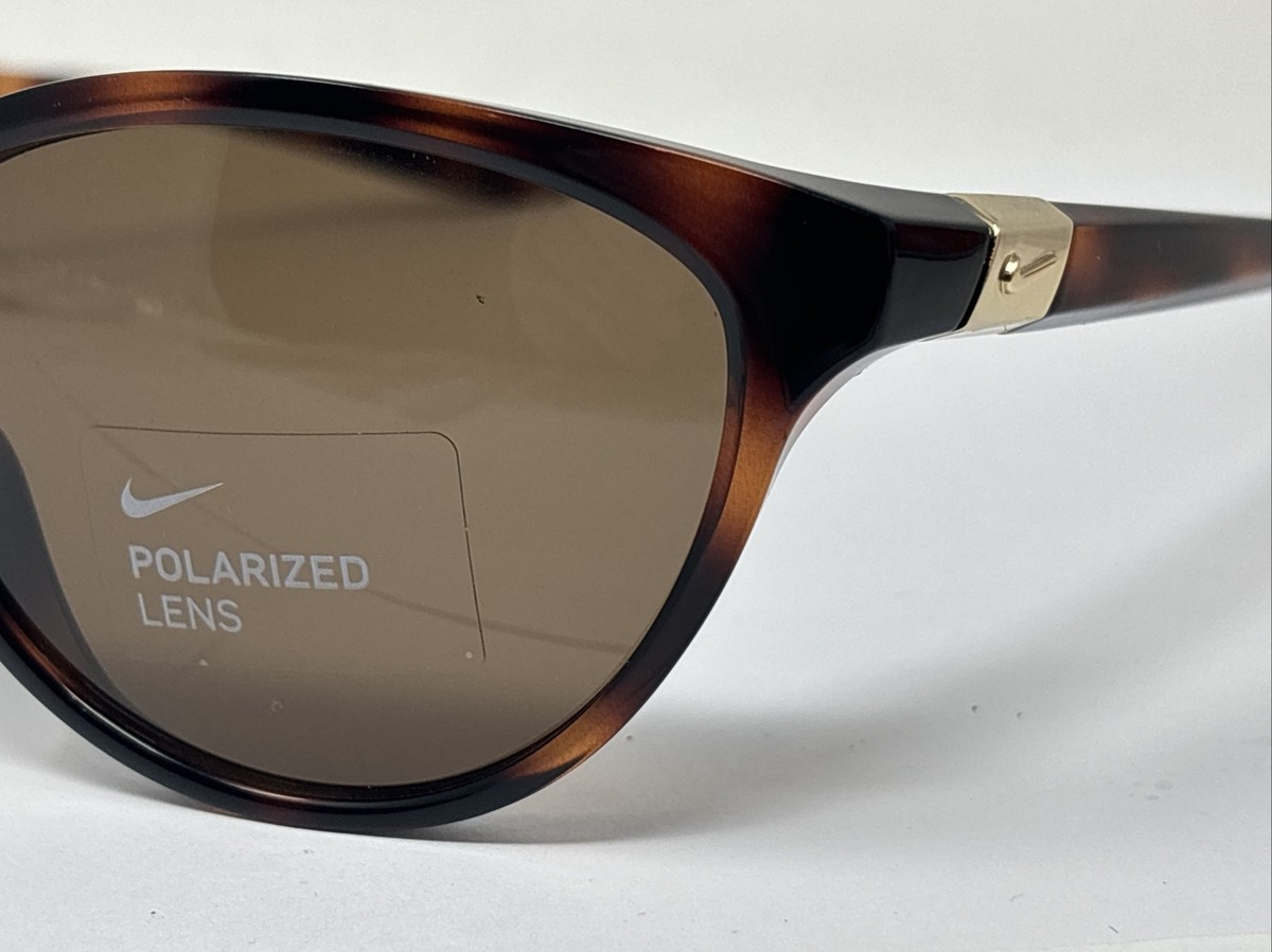 Nike City Persona DM0082 221 Women\'s Sunglasses Soft Tortoise / Brown Polarized Nike City Persona Polarized Sunglasses New | Mercari main image 4