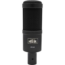 Heil Sound Pr 40 Dynamic Cardioid Front-address Studio Microphone (black) 365001