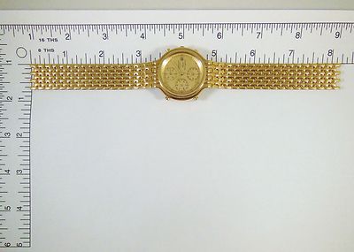 Lassale by Seiko Gold Tone Stainless Steel 7T32-6A40 Sample Watch