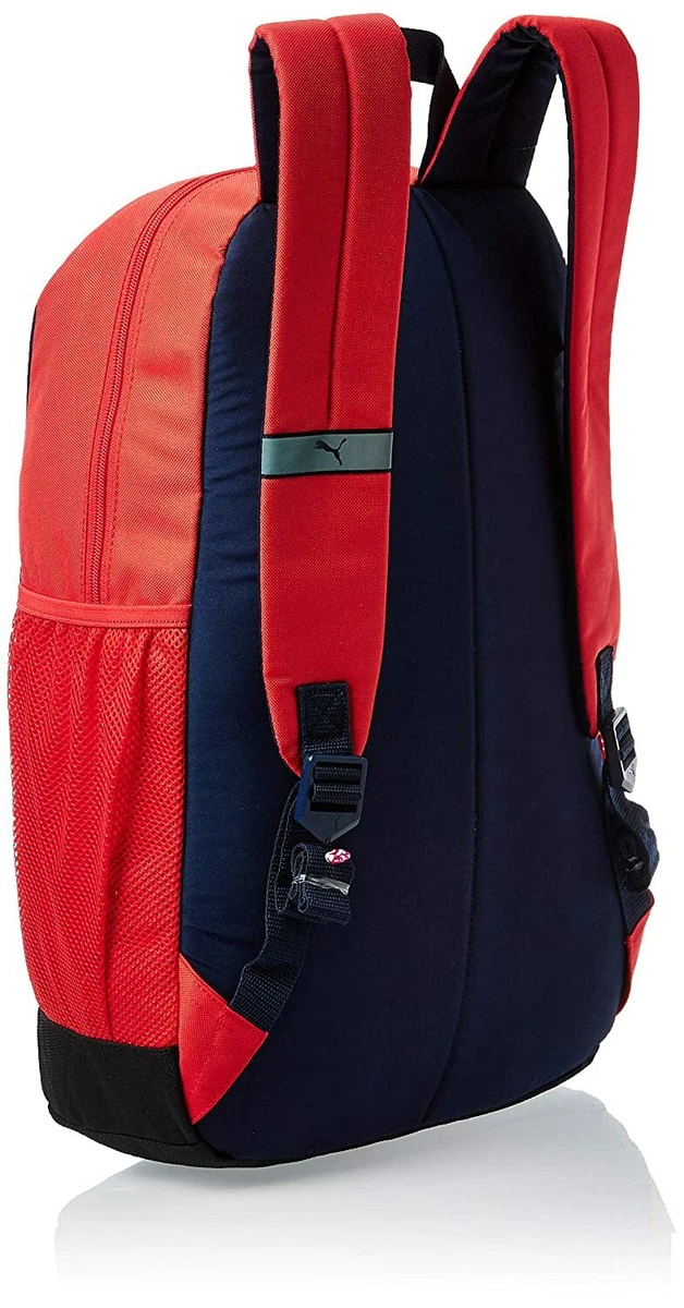 Puma polyester on sale red casual backpack
