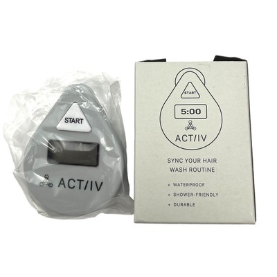 ACTiiv 5 Minute Shower Timer Waterproof Shower-Friendly Durable