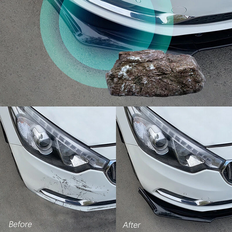 Front Bumper Lip Spoiler Body Kit Rear Lip Glossy Black For Toyota Sienna - Изображение 4 из 4