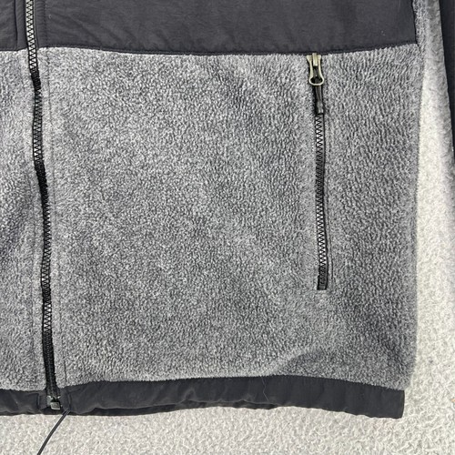 THE NORTH FACE Denali Jacket Men's Medium Gray Black Fleece Full Zip Jacket - Picture 4 of 20