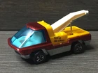 1970 Hot Wheels TOW TRUCK Red w/ White Interior Heavyweights Redline
