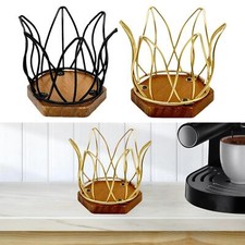 Porte-filtre à café, organisateur, distributeur de fer pour décor de