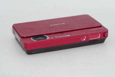 Sony Cyber-shot DSC-T700 Red 10.1 MP Compact Digital Camera From