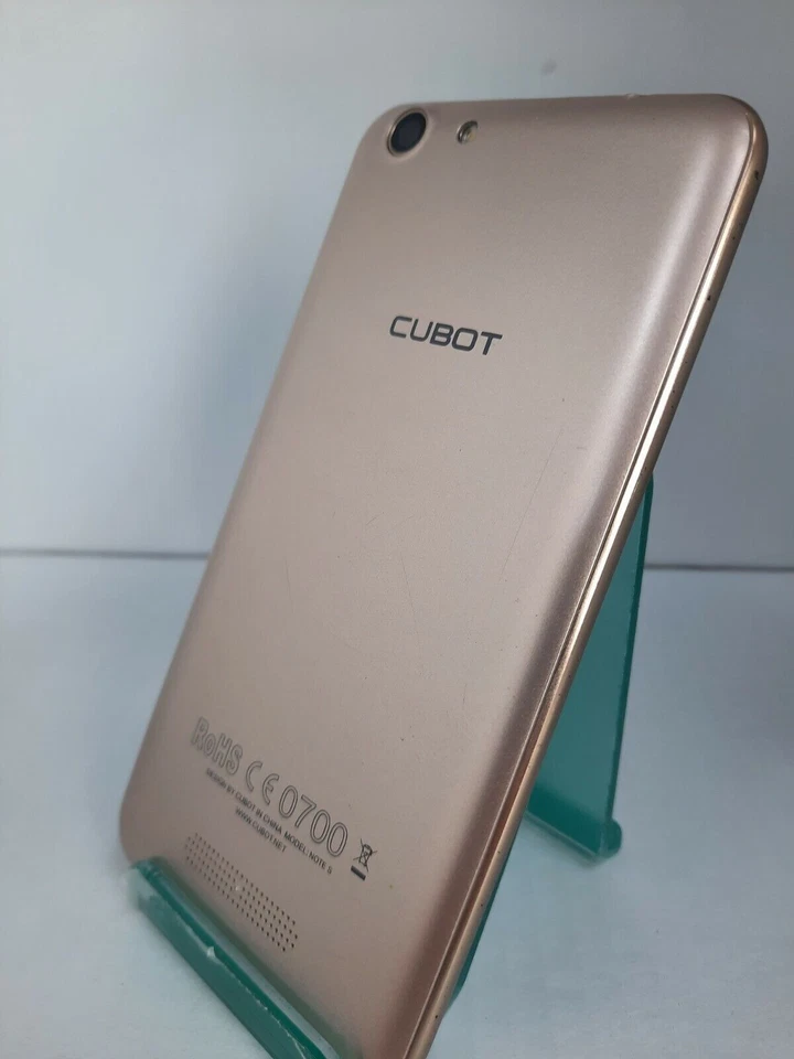 Cubot Note S 5,5" Gold - 2gb RAM 16GB ROM - Bildschirm rissig, schlechter Zustand Ersatzteile - Bild 3 von 4