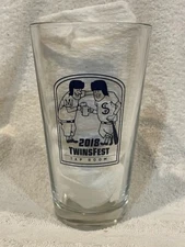 RARE 2018 Minnesota Twins Twins Fest Taproom Goose Island Beer Pint Glass, NICE!