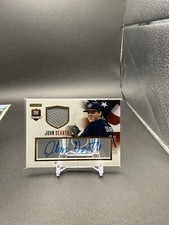 2014 USA Baseball Box Set Collegiate Signature Jerseys /99 John Dearth Auto #61
